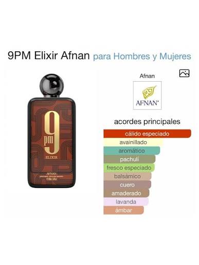 🌙🔥 AFNAN 9PM ELIXIR 100 ML – Extrait de Parfum Unisex