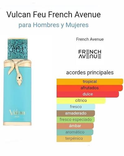 🔥🥭 FRENCH AVENUE VULCAN FEU 100 ML – Eau de Parfum Unisex