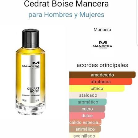 🍋🖤 MANCERA CEDRAT BOISÉ – Eau de Parfum Unisex