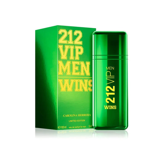 🏆💚 CAROLINA HERRERA 212 VIP MEN WINS 100 ML – Eau de Parfum para Hombre