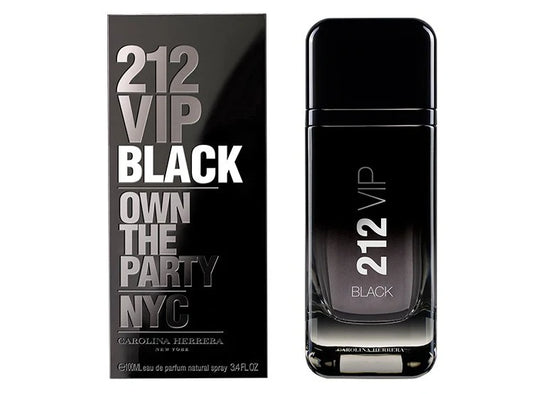 🖤🌃 CAROLINA HERRERA 212 VIP BLACK 100 ML – Eau de Parfum para Hombre