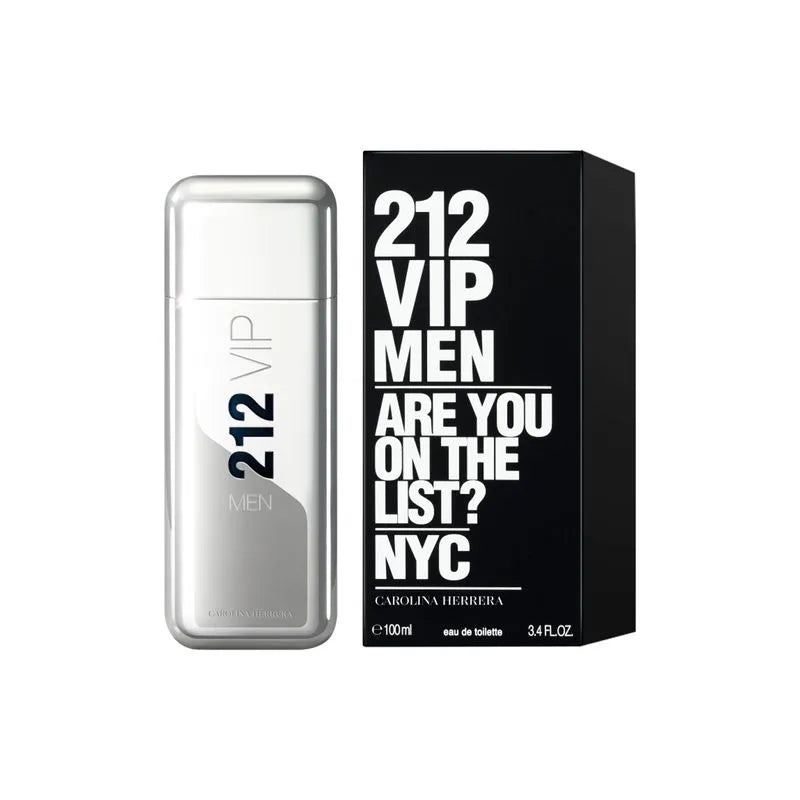 🍸🖤 CAROLINA HERRERA 212 VIP MEN 100 ML – Eau de Toilette para Hombre