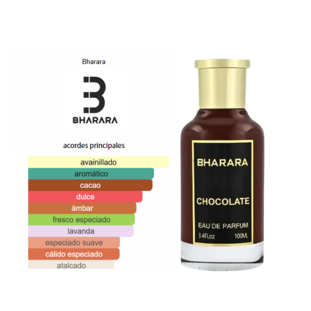 🍫🤎 BHARARA CHOCOLATE 100 ML – Eau de Parfum Unisex