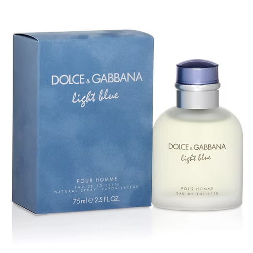 🍋 DOLCE&amp;GABBANA LIGHT BLUE POUR HOMME — 125 ML