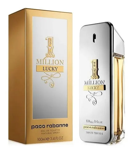 🍯🍑 RABANNE 1 MILLION LUCKY 100 ML – Eau de Toilette para Hombre