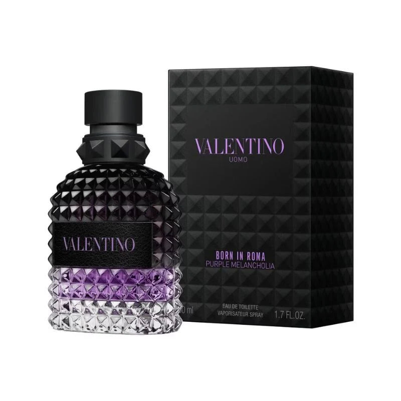 💜🖤 VALENTINO BORN IN ROMA UOMO PURPLE MELANCHOLIA 100 ML – Eau de Toilette para Hombre