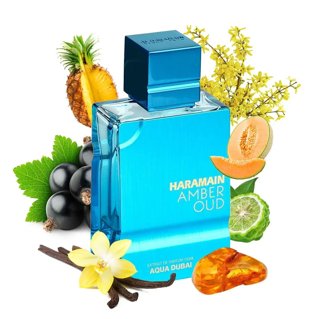 🌊✨ AL HARAMAIN AMBER OUD AQUA DUBAI 100 ML – Extrait de Parfum Unisex