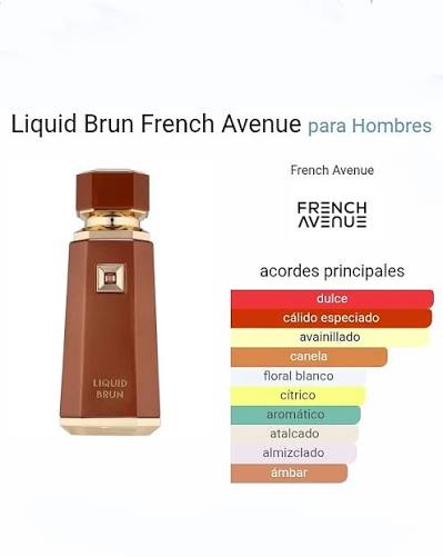 🤎✨ FRENCH AVENUE LIQUID BRUN 100 ML – Eau de Parfum para Hombre
