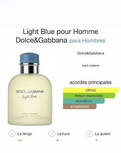 🍋 DOLCE&amp;GABBANA LIGHT BLUE POUR HOMME — 125 ML