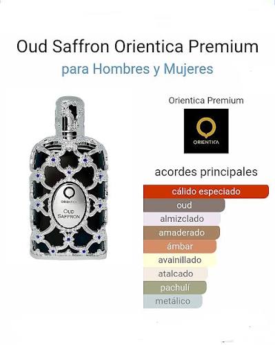 🪵✨ ORIENTICA OUD SAFFRON – Eau de Parfum Unisex