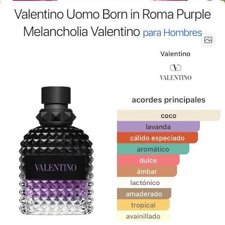 💜🖤 VALENTINO BORN IN ROMA UOMO PURPLE MELANCHOLIA 100 ML – Eau de Toilette para Hombre