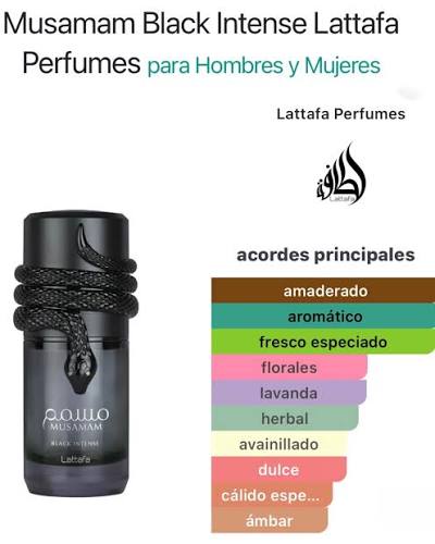 🖤🔥 LATTAFA MUSAMAM BLACK INTENSE 100 ML – Eau de Parfum para Hombre