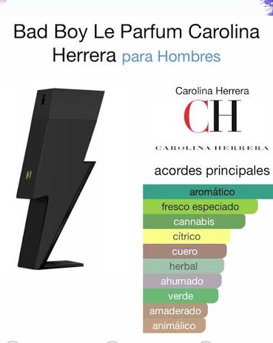 ⚡🖤 CAROLINA HERRERA BAD BOY 100 ML – Eau de Toilette para Hombre