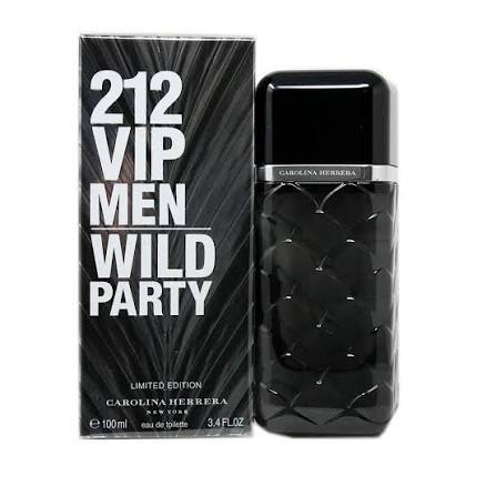 💖🎉 CAROLINA HERRERA 212 VIP WILD PARTY 80 ML – Eau de Parfum para Mujer