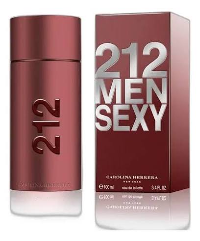 🖤🌃 CAROLINA HERRERA 212 MEN SEXY 100 ML – Eau de Toilette para Hombre