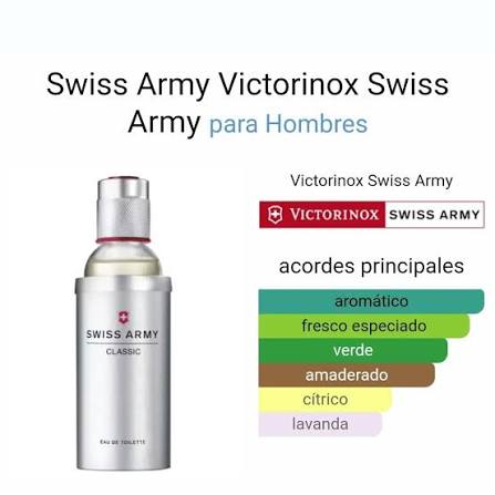 🌿 SWISS ARMY CLASSIC VICTORINOX — 100 ML