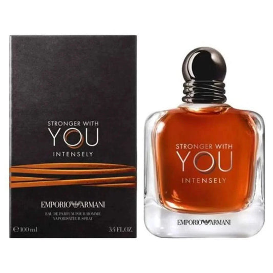 🤎🔥 EMPORIO ARMANI STRONGER WITH YOU INTENSELY 100 ML – Eau de Parfum para Hombre