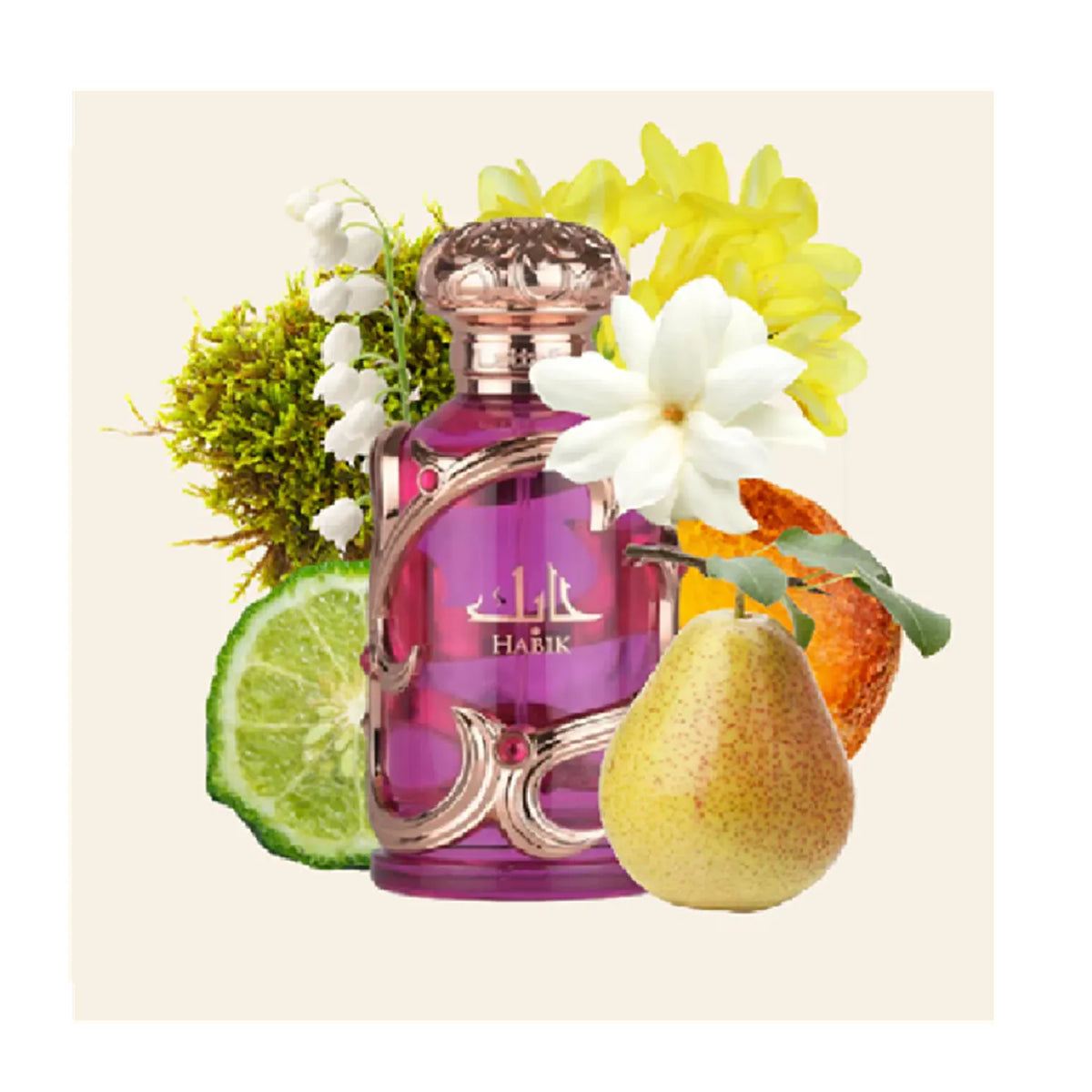 🌸✨ LATTAFA HABIK FOR WOMEN 100 ML – Eau de Parfum para Mujer