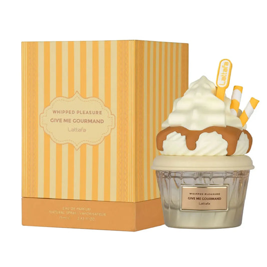 🍿🍮 LATTAFA GIVE ME GOURMAND WHIPPED PLEASURE – Eau de Parfum Unisex