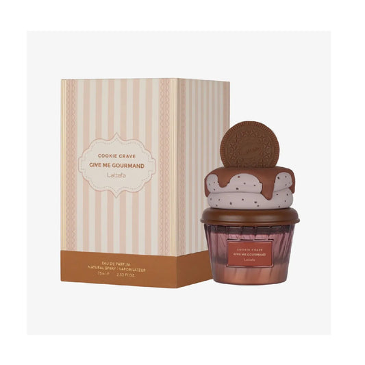 🍪✨ LATTAFA GIVE ME GOURMAND COOKIE CRAVE 75 ML – Eau de Parfum Unisex